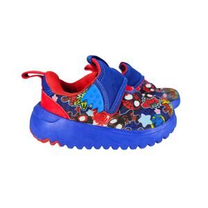 ADIDAS X MARVEL SPIDERMAN UNIVERSE KIDS CHARACTER SHOES – US SIZE 7K